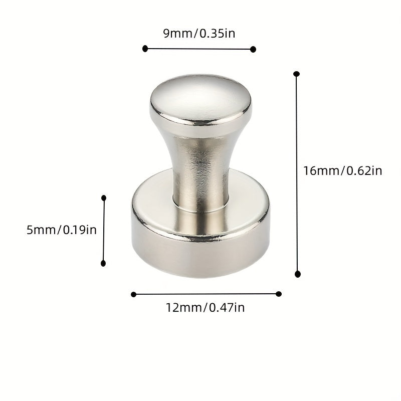5pcs Neodymium Magnetic Pushpin Metal Strong Magnetic Tack Decompressing Toy