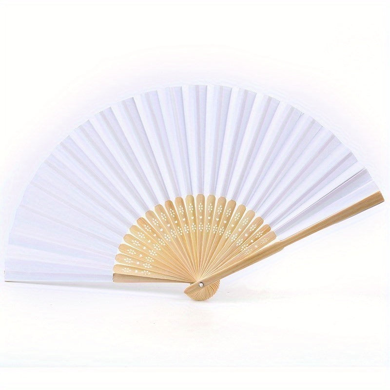 Ancient Style Fan Folding Fan Retro Classical Daily Use Fan Female Paper Fan