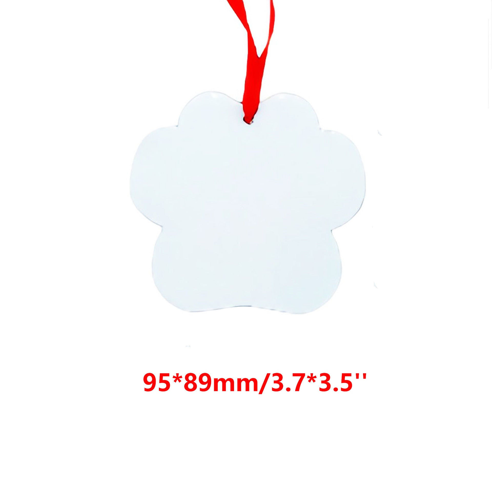 5pcs Christmas Metal Pendant for Sublimation Heat Transfer