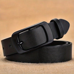 Men's PU Leather Buckle Belt Business Casual Decorative Belt