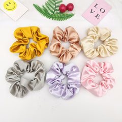 Crystal Hair Ring Retro Head Rope DIY Fabric Rubber Band Women's Hair Accessorie