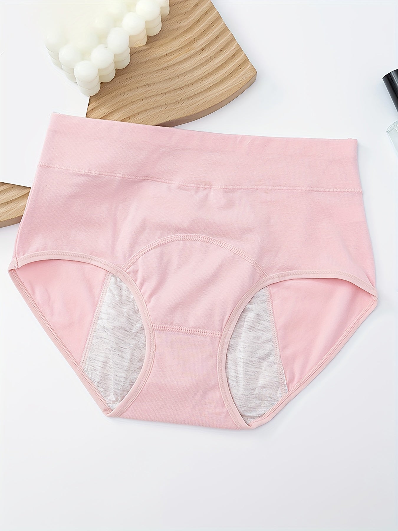 3pcs Period Panties Full Coverage Anti Leak Women's Underwear
