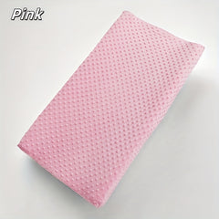 Plush Diaper Changing Pad Cover Soft Polyester Non Slip for Cribs & Play Mats