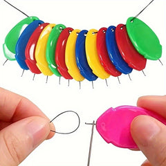10pcs Needle Threader Tool With Clear Case for Hand Sewing