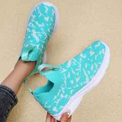Women's Breathable Running Shoes Lightweight Outdoor Sneakers