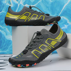 Men's Bare Water Shoes Adjustable Buckle Breathable Quick Dry Non Slip