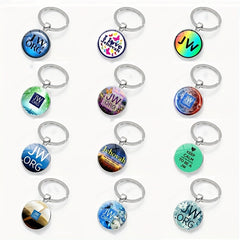 JW.org Keychain Christian Key Ring Bag Charm Gift