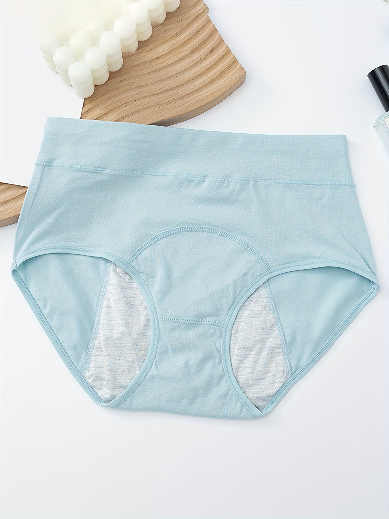 3pcs Period Panties Full Coverage Anti Leak Women's Underwear