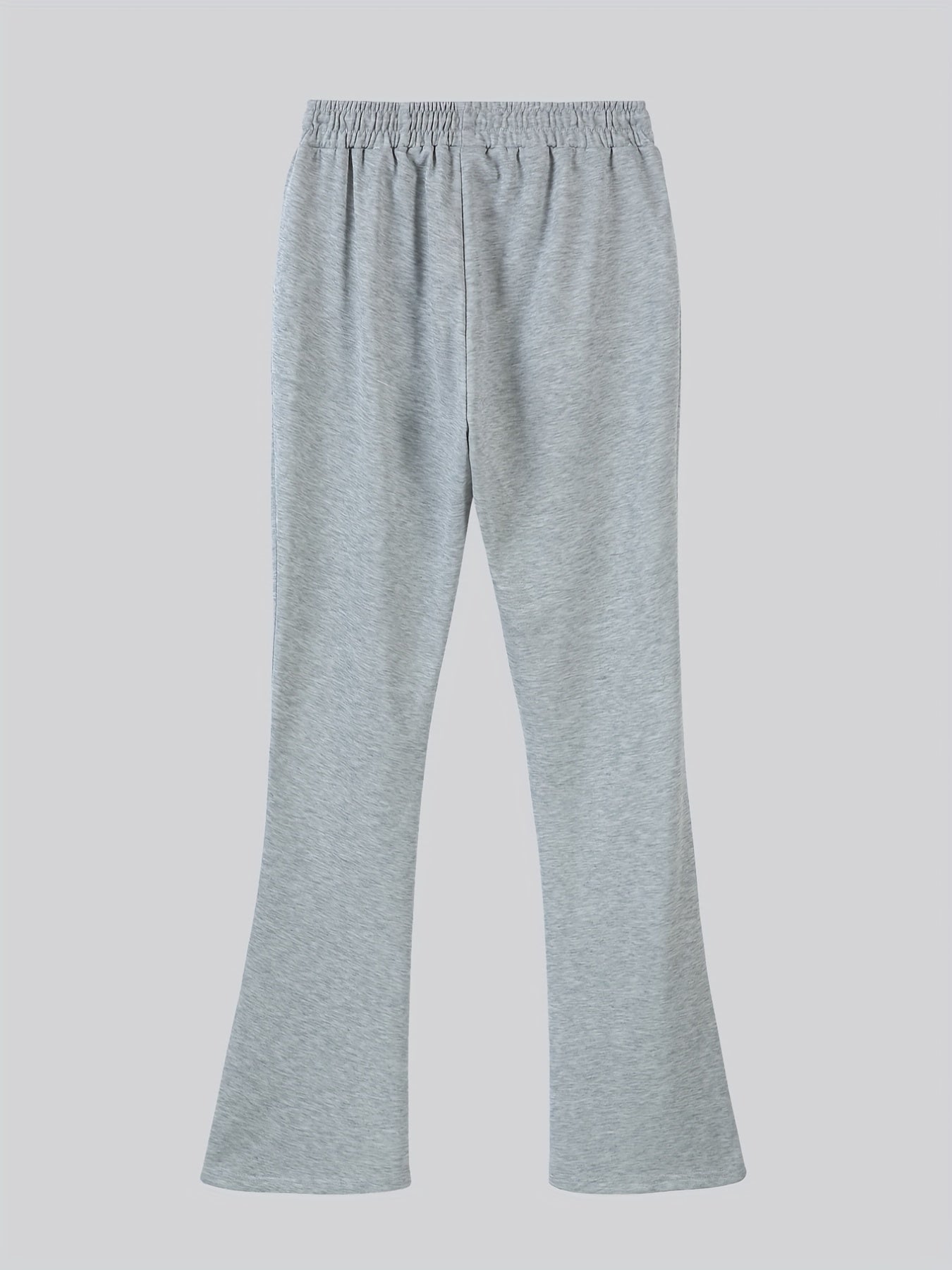 Men's Comfy Bell Bottom Pants Hip Hop Style Joggers