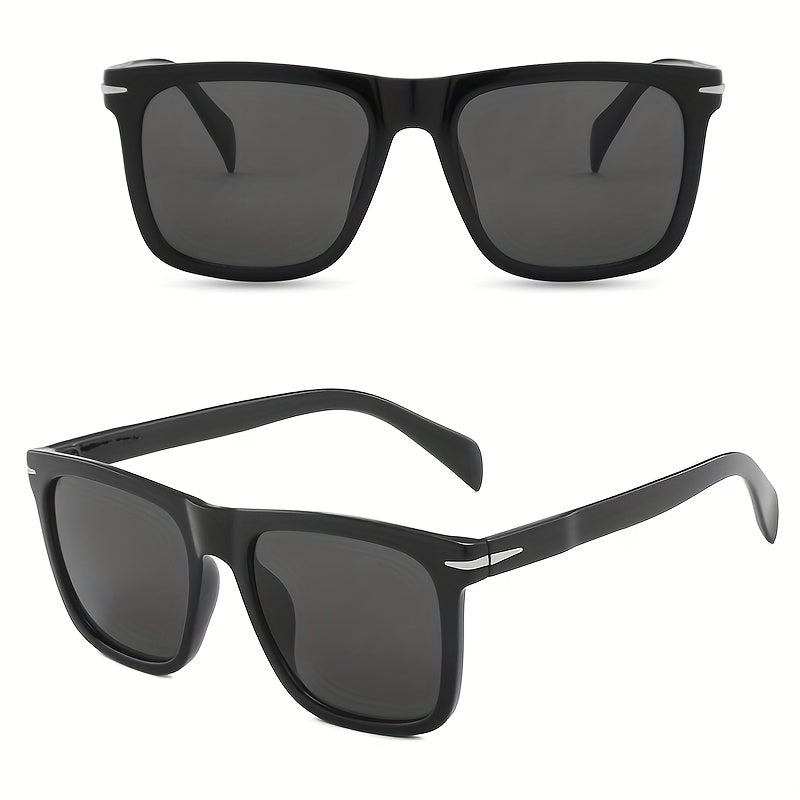 Men's Square Sunglasses UV Protection Party Glasses