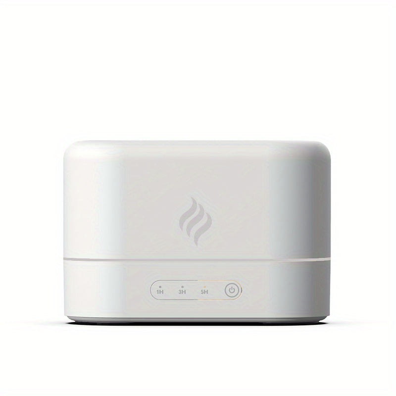 Simulated Flame Ultrasonic Humidifier Colorful Flame Portable Air Freshener