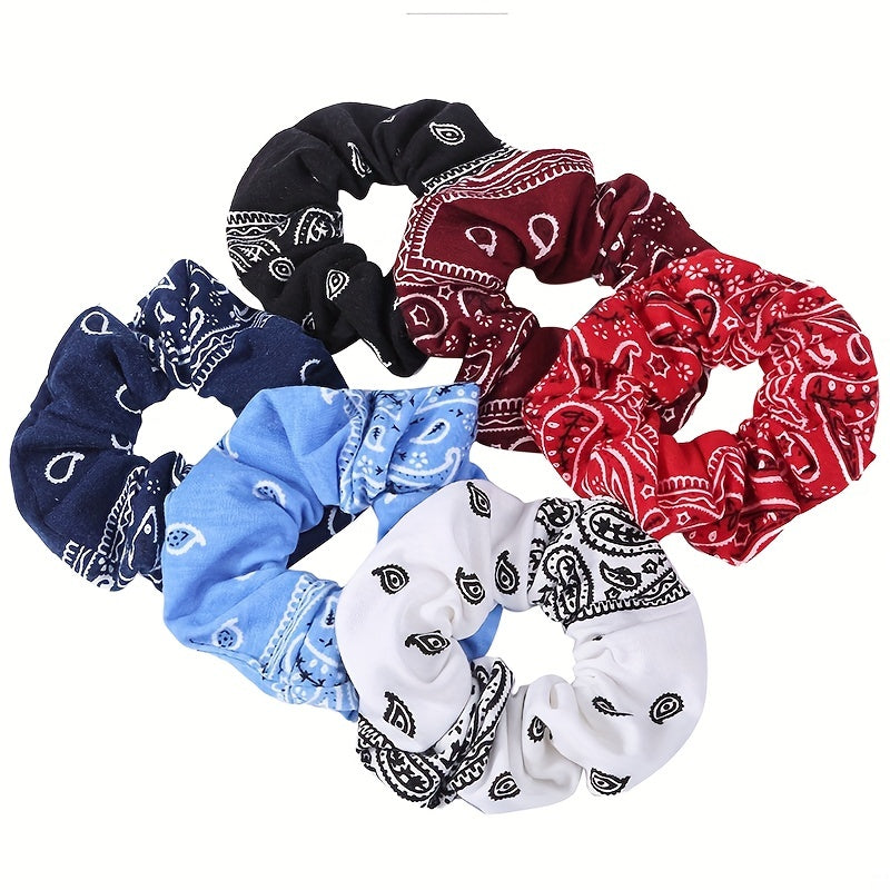 Boho Style Hair Tie Large Scrunchie Head Tie