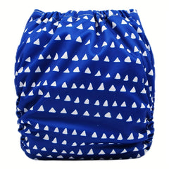 Boho Triangle Print Adjustable Reusable Baby Cloth Diaper