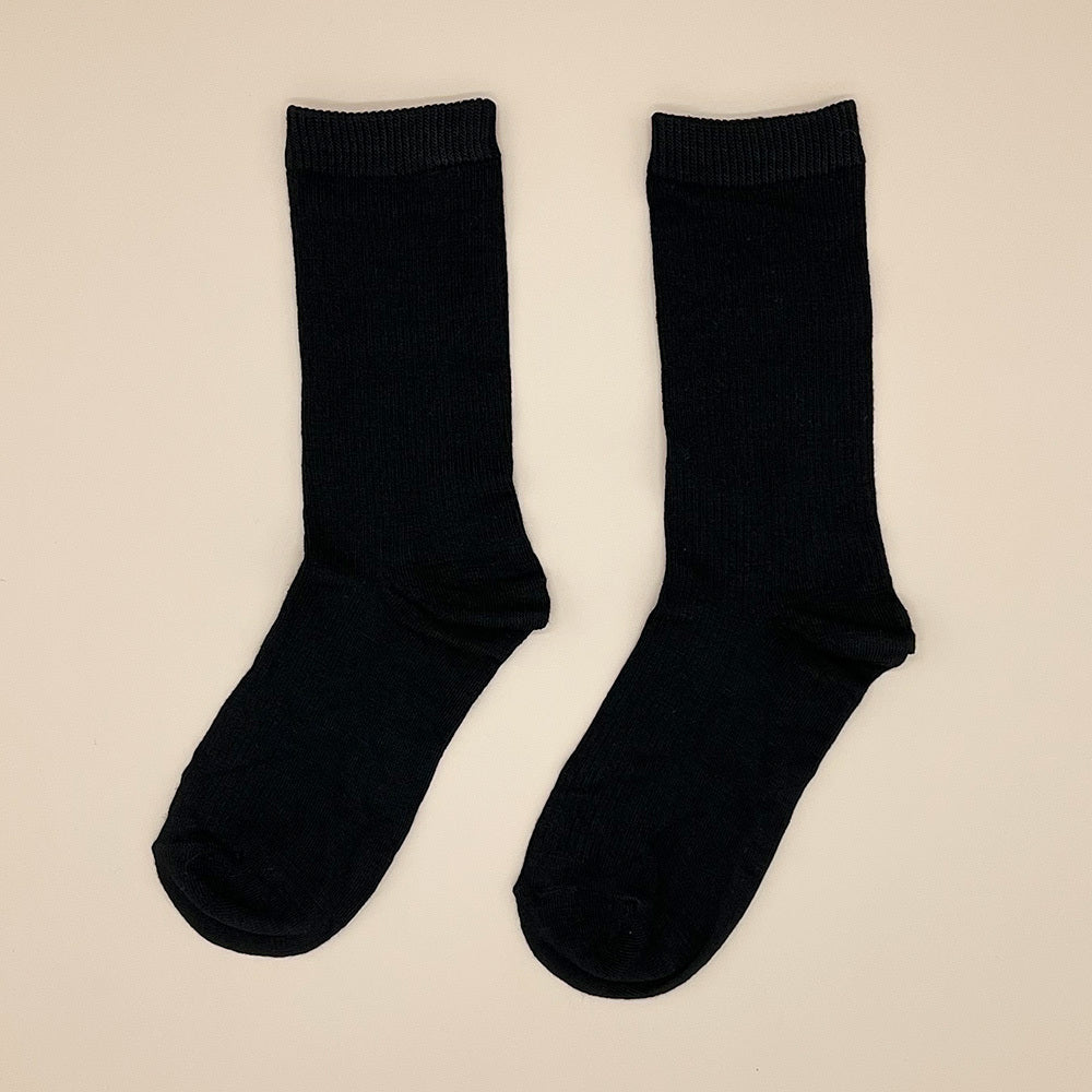 3 Pairs Basic Mid Tube Socks Unisex