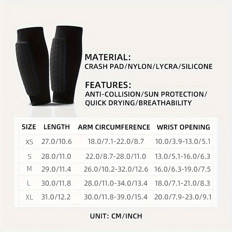 Honeycomb Anti-collision Calf Cover for Sports & Running