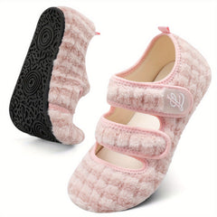 Women's Plush Flat Shoes Comfort Indoor & Outdoor Slippers