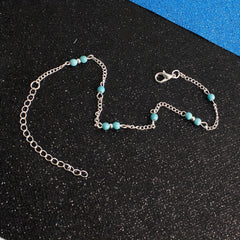 Copper Anklet Women's Thin Chain Foot Jewelry