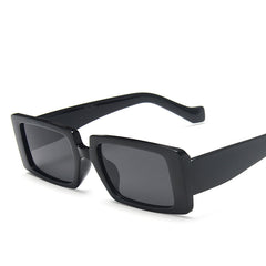 Y2K Vintage Rectangle Sunglasses Chunky Frame 90s Shades