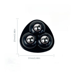 4pcs Adhesive Caster Mini Wheels 360 Swivel Stainless Steel Paste Pulley