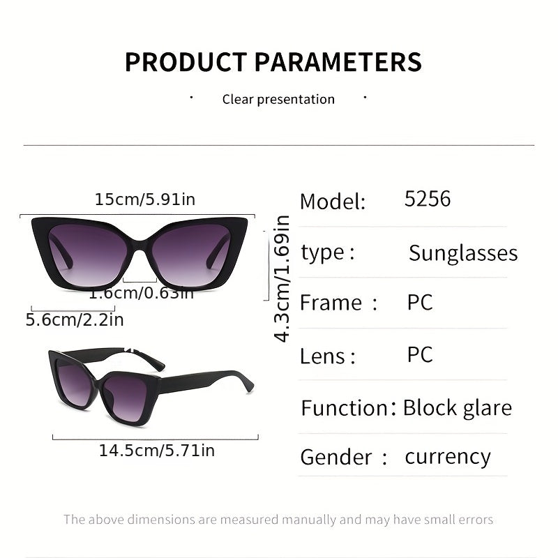 Tortoiseshell Frame Sunglasses Women Tinted Lens Retro Classic Vintage Shades