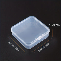 Halloween Christmas DIY Accessories Storage Box Plastic Materials