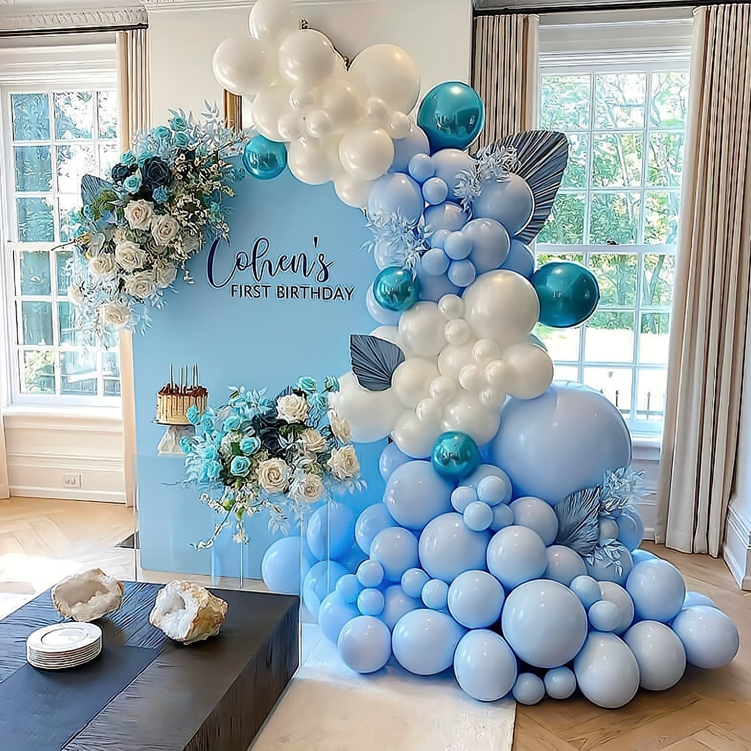 87pcs Pastel Balloons Different Sizes for Garland Arch Latex Balloons