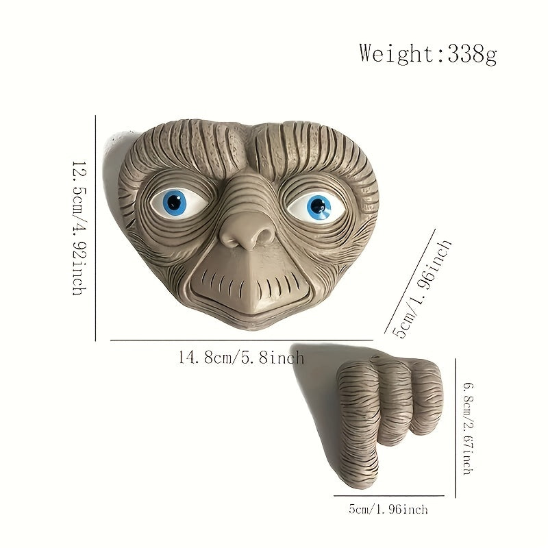 ET Alien Outdoor Wall Tree Hanging Decor Resin Crafts Ornaments