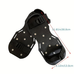 Lawn Aerator Shoes Heavy Duty Spiked Sandals Easy To Use