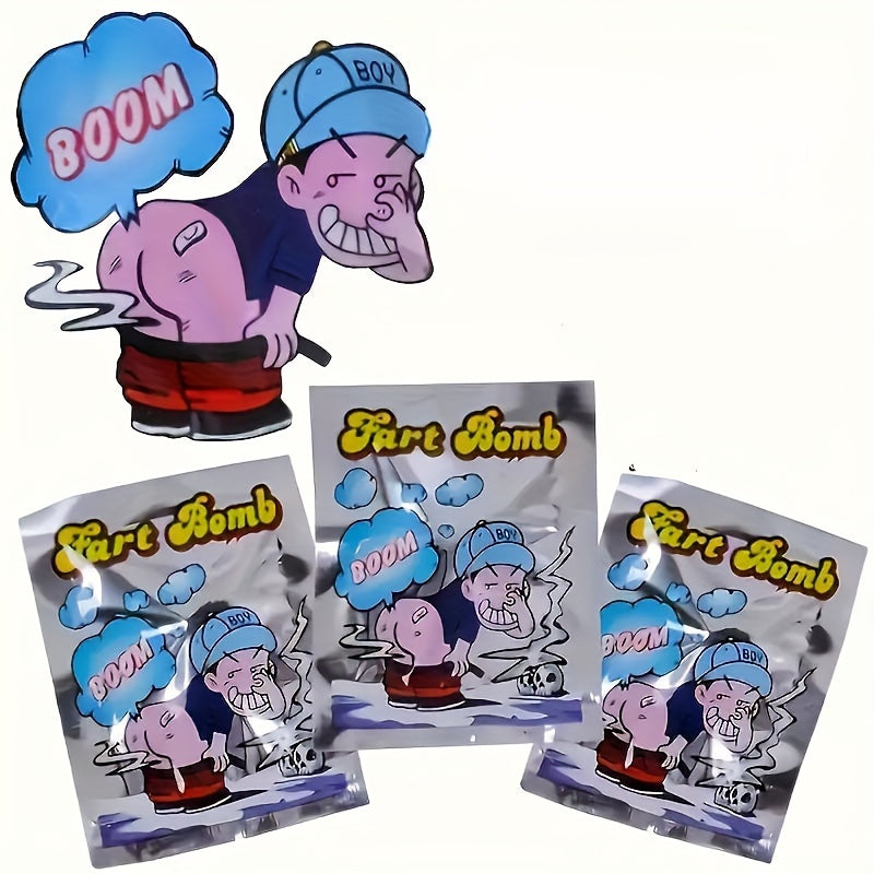 20pcs Stench Fart Bag Prank Colorful Sachet Portable Smelly Novelty Toys