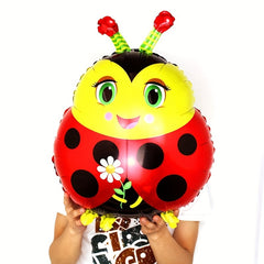 2pcs Cartoon Ladybug Aluminum Film Balloon Party Decoration