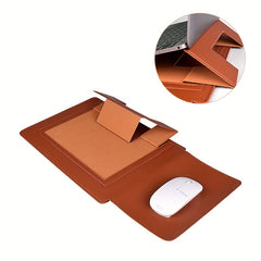 Multifunctional Computer Bag Inner Bag With Bracket Faux Leather Case