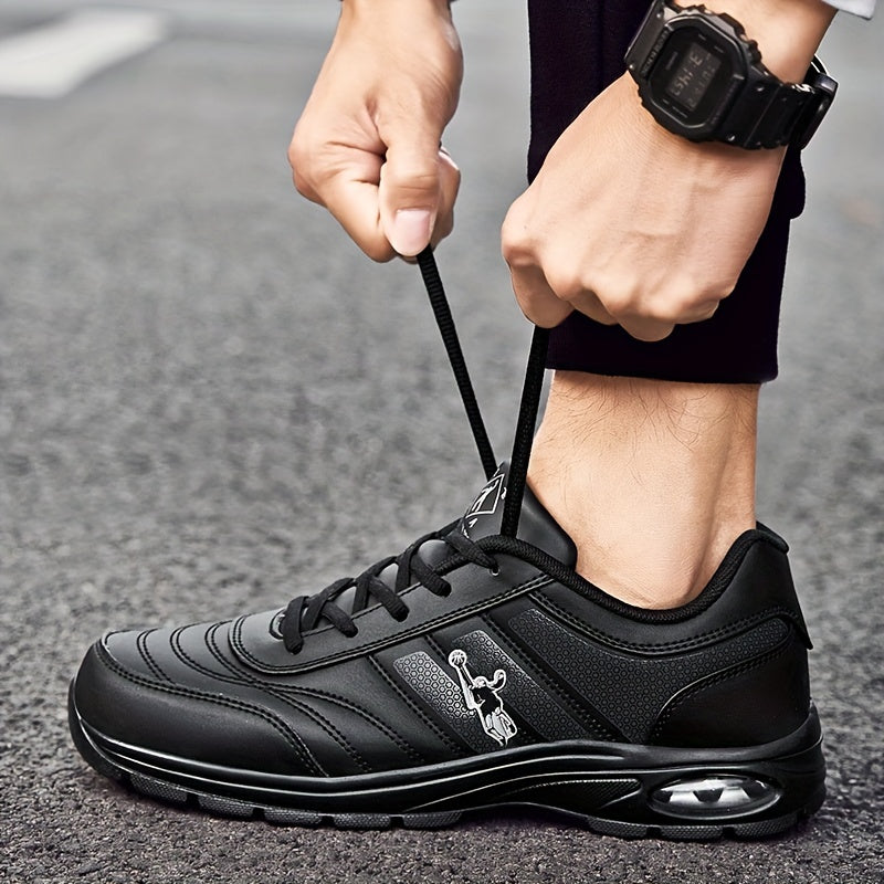 Men's Lace Up Sneakers - Casual Outdoor Walking Shoes