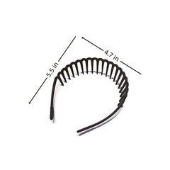 Wave Shape Plastic Hair Comb Headband Elastic Headbands Hair Accessories