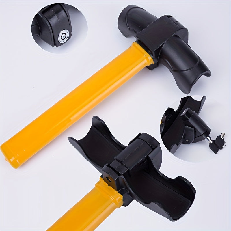 Universal Anti Theft Car Steering Wheel Security Lock T-shaped