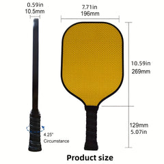 4pcs Balls Shollar Lightweight 2pcs Pickleball Paddle Set w/ Case & Bag