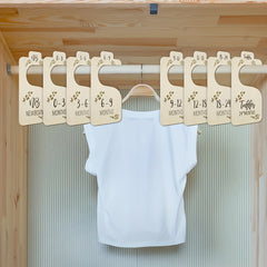 8pcs Baby Closet Organizers Newborn-24 Months Nursery Decor