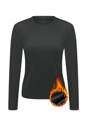 Women's Thermal Crew Neck Shirt