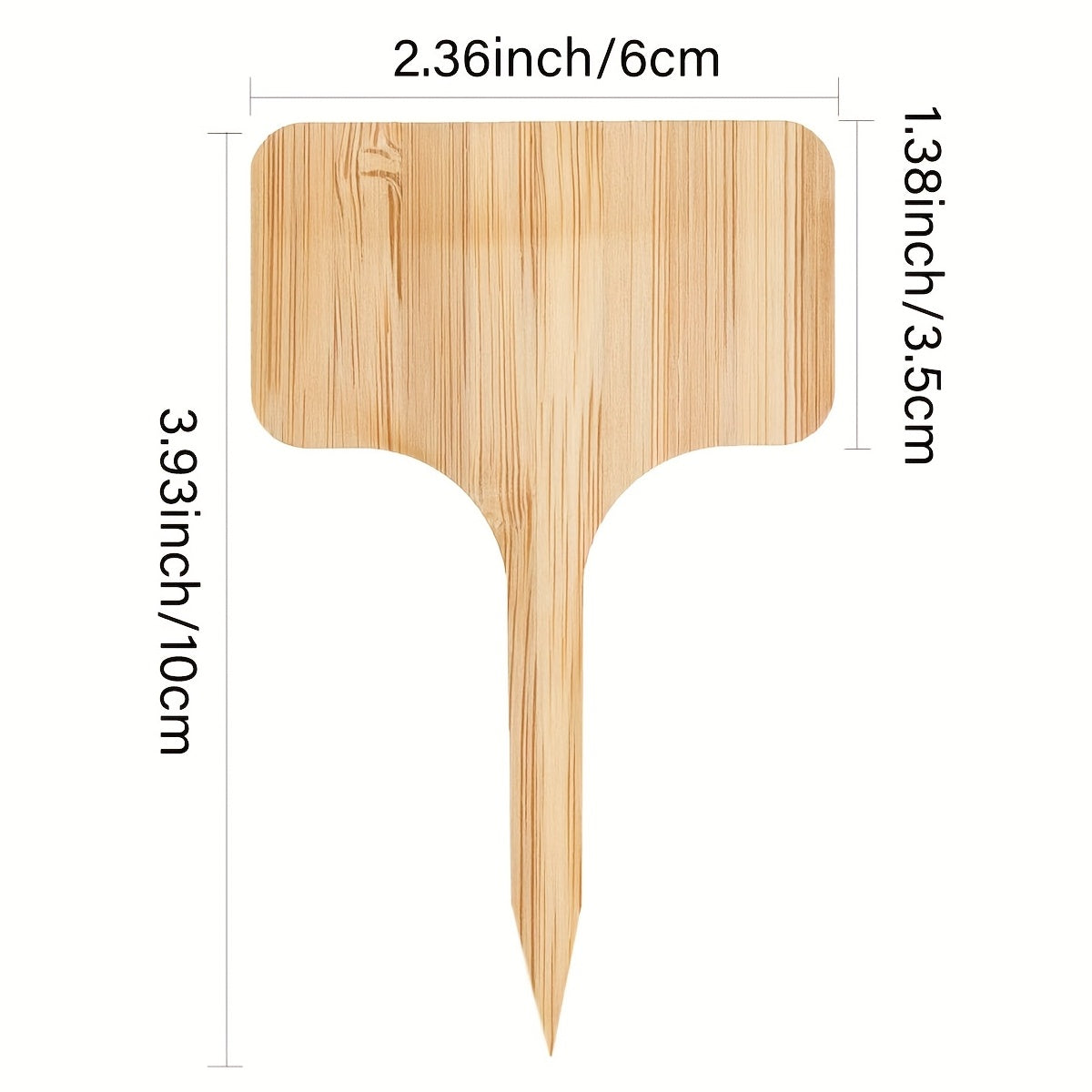 20 Bamboo Plant Labels Durable & Attractive Garden Labeling