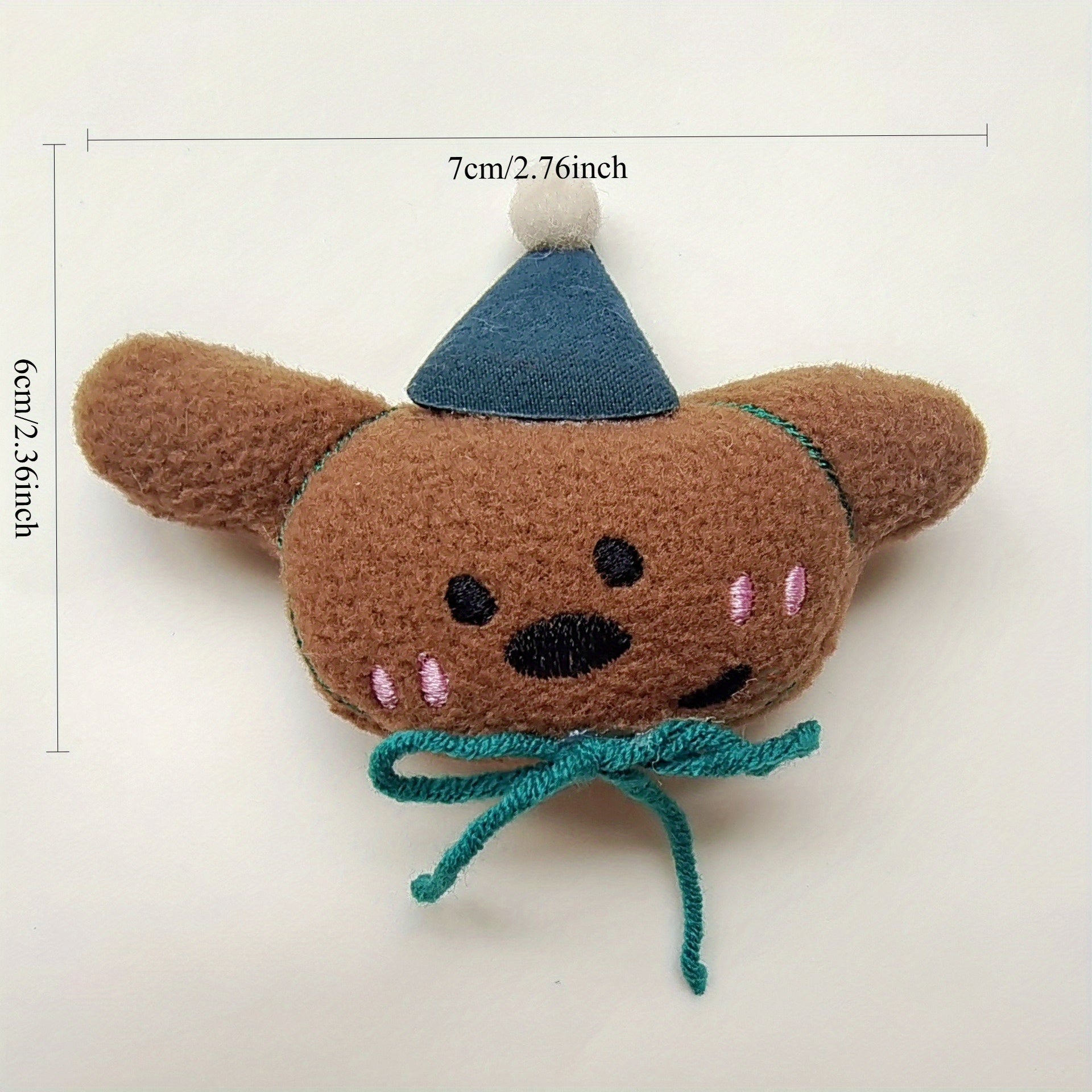 Plush Reptile Head Accessories Animal Shapes Festive Hats Mixed Colors