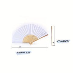 Ancient Style Fan Folding Fan Retro Classical Daily Use Fan Female Paper Fan