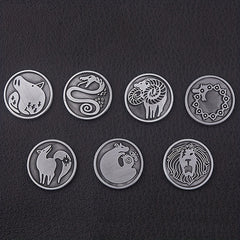Alloy Coin Keychain Protagonist Tattoo Memorial Coin Key Chain Collect