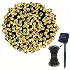 300 LEDs Solar String Lights Outdoor 8 Modes Waterproof Xmas Tree Lights