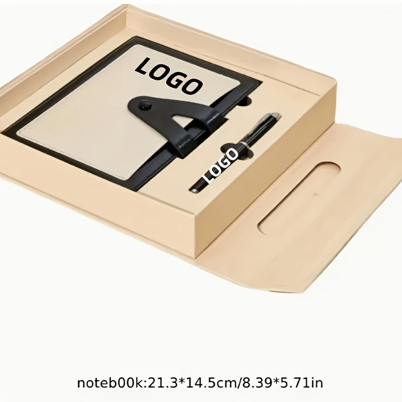 Customizable Notebook A5 Size Laser Engraved Text Name Sketchbook Work Notepad