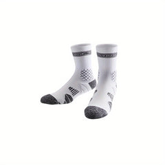 Veidoorn Basketball Socks Compression Thickened Crew Socks