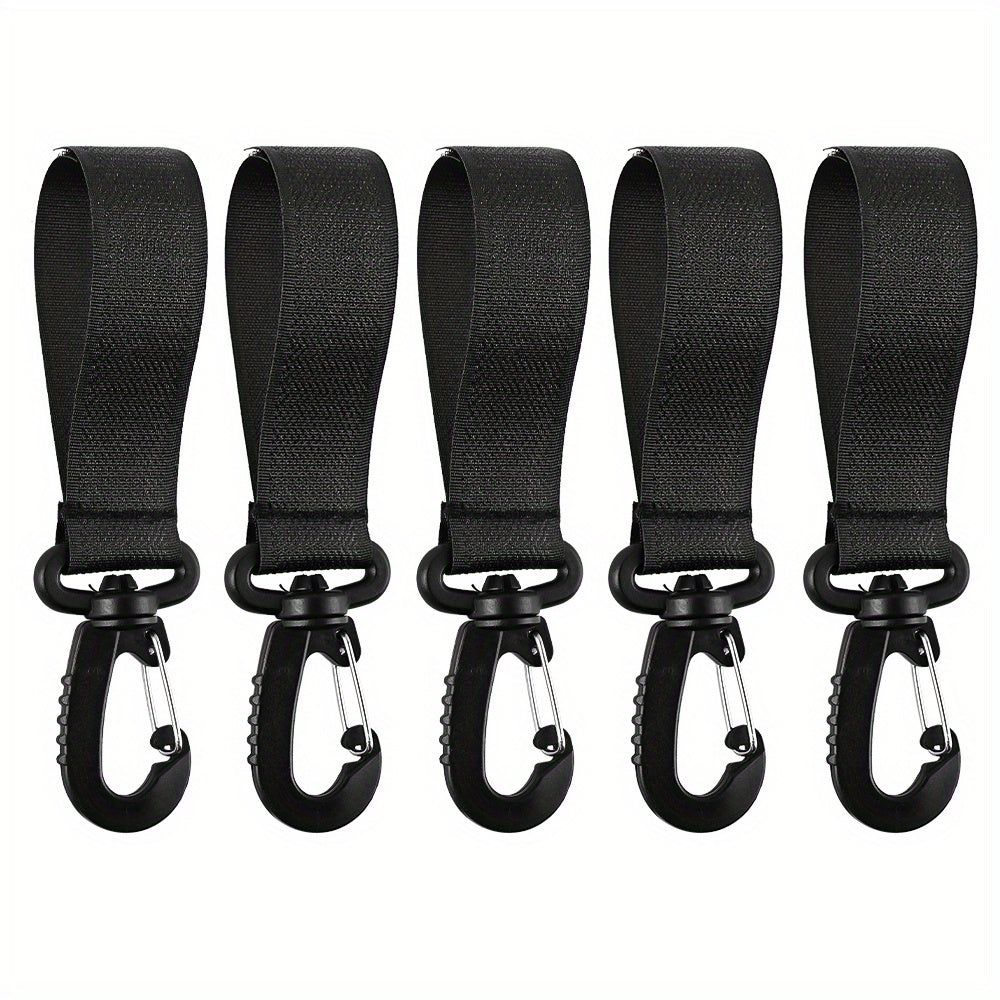 5pcs Baby Stroller Hooks Multifunctional 360 degree Shopping Organizer