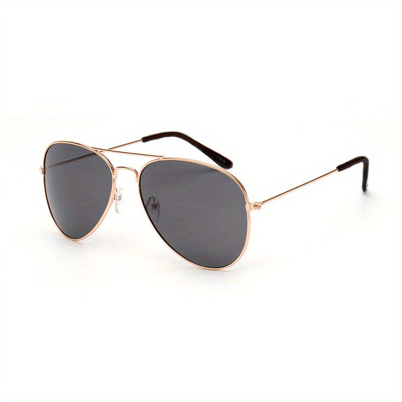 Vintage Alloy Sunglasses Gradient UV Protection