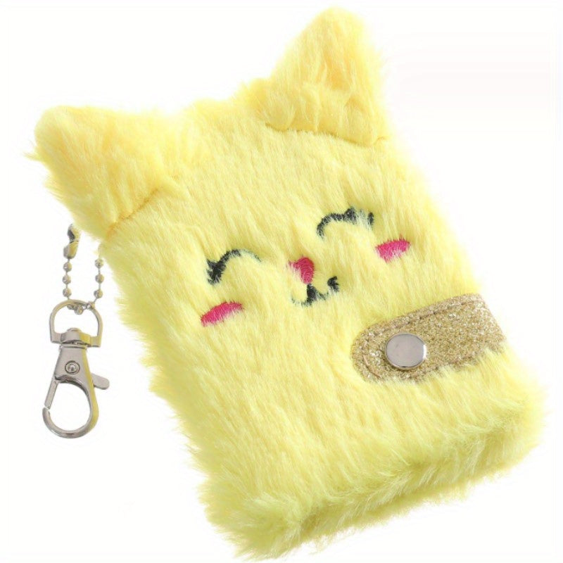 Cartoon Plush Hand Book Cat Children's Book Bag Pendant Gift