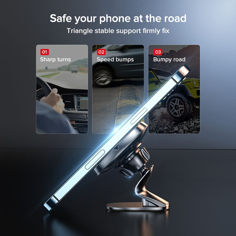 360&deg; Magnetic Car Phone Holder Air Vent Mount GPS For IPhone Xiaomi