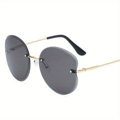 Boys Girls Teen Rimless Sunglasses Sun Protection Casual Accessory