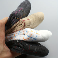 4 Pairs Plaid Crew Socks Soft Mid Tube Women's Stockings